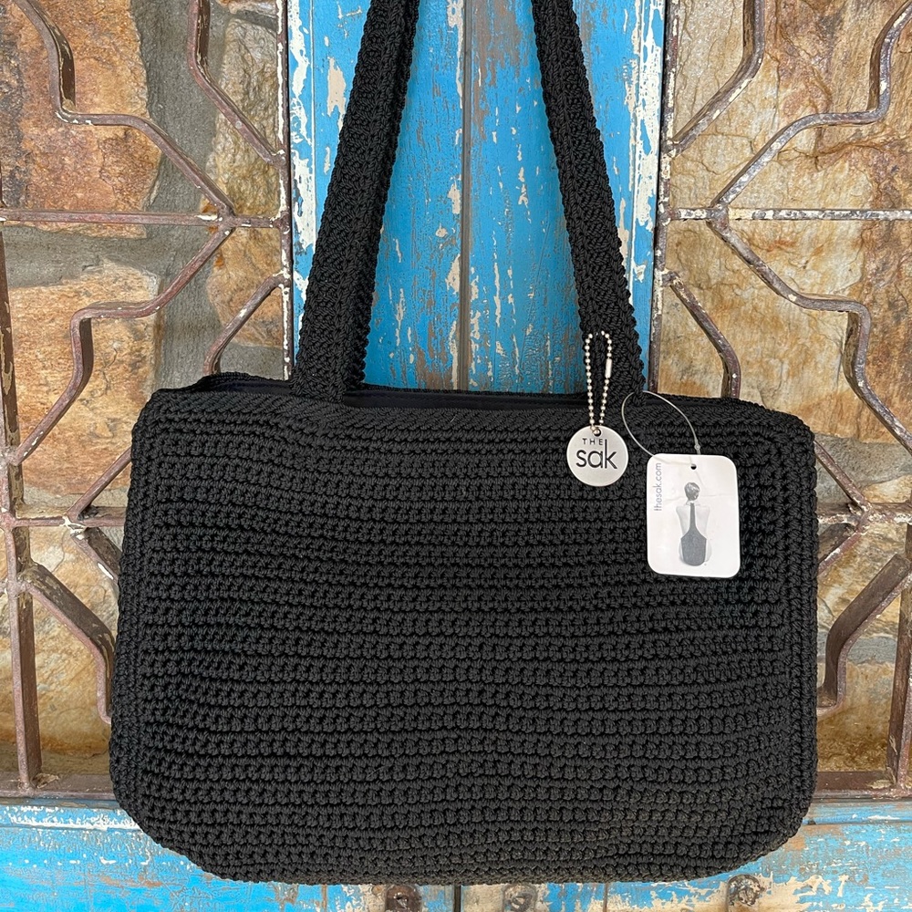 NWT The Sak black with shoulder straps